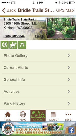 Washington State Parks Guide- Pocket Ranger®(圖5)-速報App