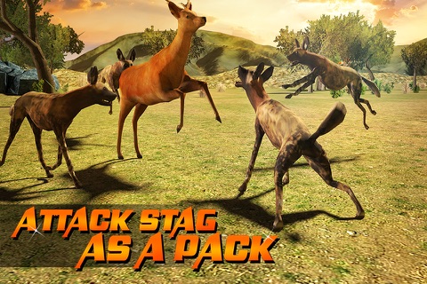 Wild Dog Simulator 3D screenshot 4