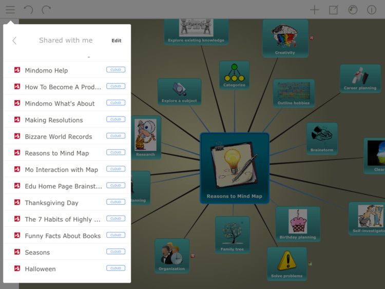 Mindomo (mind mapping)