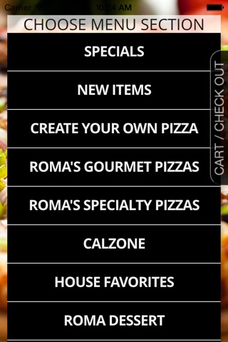 Roma Pizza and Pasta screenshot 2