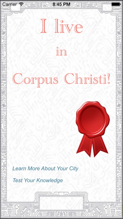 Corpus Christi Proud Resident