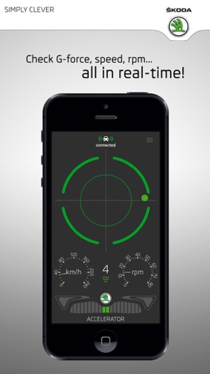 ŠKODA G-Meter Screenshot