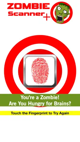 Game screenshot Zombie Scanner - Are You a Zombie? Fingerprint Touch Detector Test apk