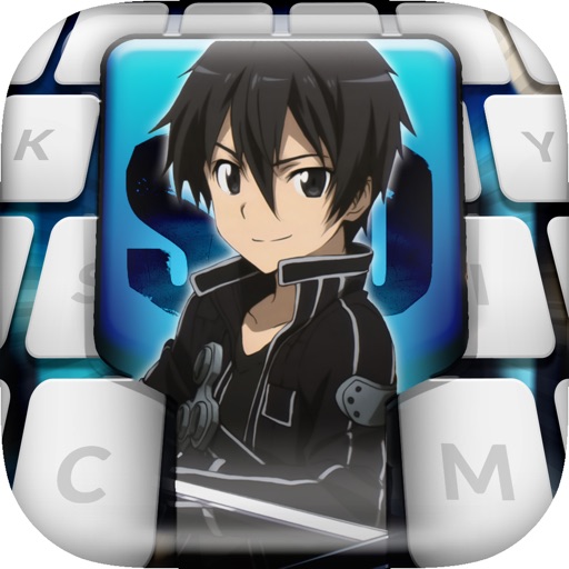 KeyCCMGifs – Manga & Anime : Gifs , Animated Stickers Game and Emoji For Sword Art Online Edition icon