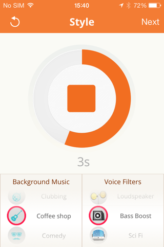 Bubbly - Share Your Voice screenshot 3