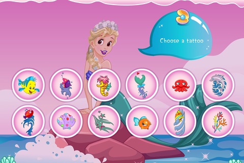 Mermaid Gets Inked screenshot 2