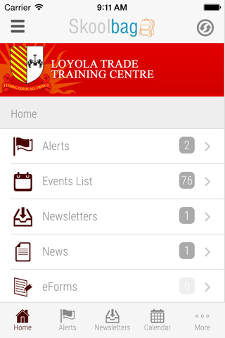 Loyola Trade Training Centre - Skoolbag screenshot 2