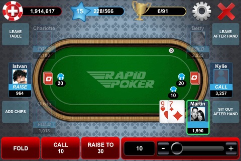 Rapid Poker - Fast Fold Holdem screenshot 3