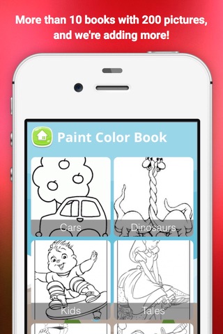 Paint Color Book - Kids Drawing screenshot 2