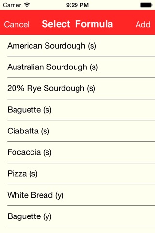 BreadCalculator screenshot 3