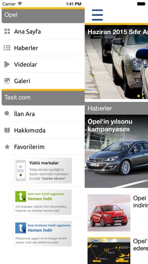 Tasit.com Opel Haber, Video, Galeri, İlanlar(圖1)-速報App