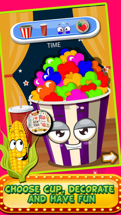 How to cancel & delete Popcorn Maker-Kids Girls free cooking fun game from iphone & ipad 3