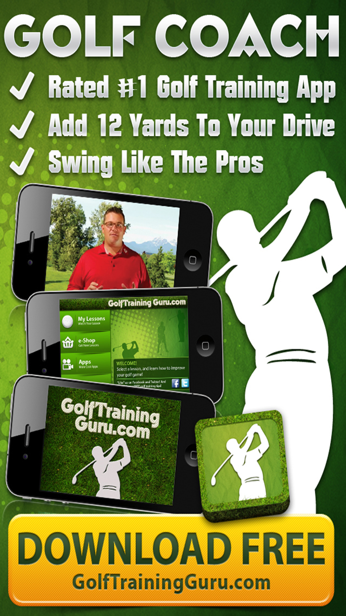 Golf Swing Coach HD FREE - Tips to improve putting drive tee-off time