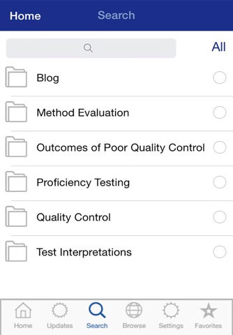 Lab Test Navigator: 800+ Lab Tests for iPhone screenshot 2
