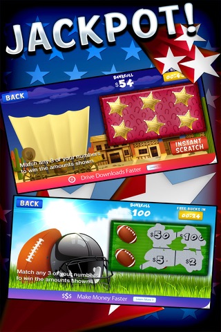 ' A American Lotto Scratch-Off Lottery Scratchers Game screenshot 3