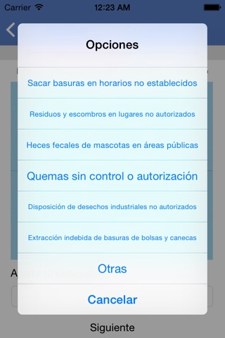 Denuncia Ambiental screenshot 3