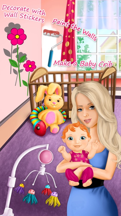 Sweet Baby Girl Newborn Baby Care - Kids Game screenshot-4