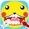 Dentist Treat Teeth for Pokemon Edition Game