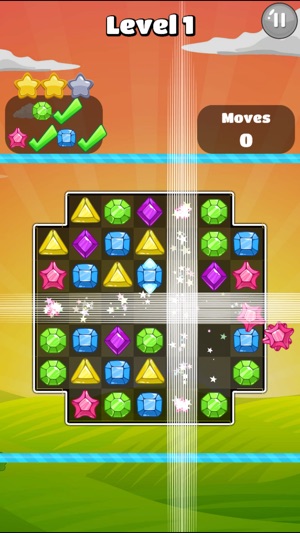 Jewel Smasher - addictive jewel crush game(圖2)-速報App