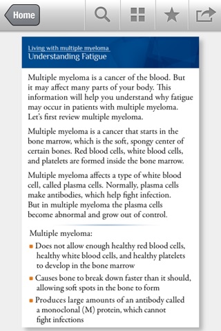 Multiple Myeloma Resource Center screenshot 3