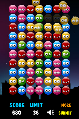 Bubblins 60s - Best Free Matching Bubbles Puzzle Mania screenshot 2