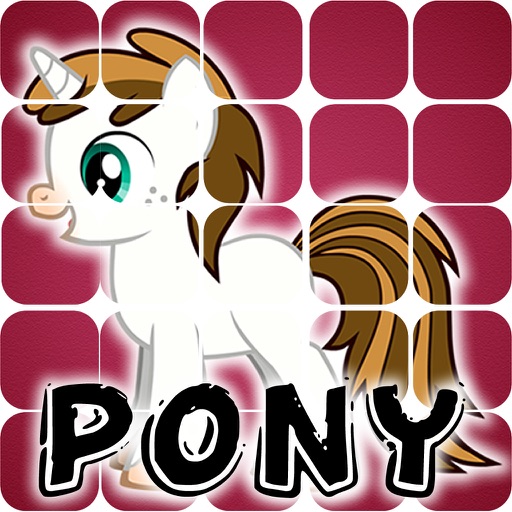 Slide Puzzle Pony Icon