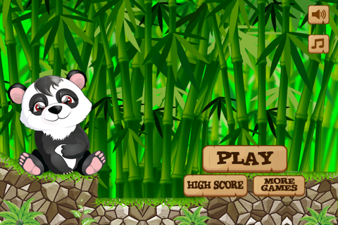 Baby Panda Rope Escape - Fun Bamboo Swing screenshot 4