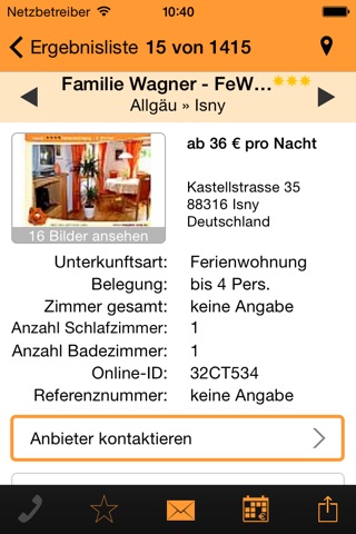 ferienwohnung.com - Ferienhäuser & Ferienwohnungen screenshot 4
