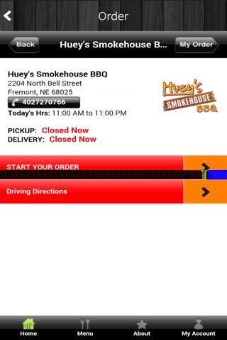 Huey's Smokehouse BBQ screenshot 3