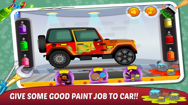 Mechanic Car Garage & Spa – Make speedy Automobile in Kids A(圖1)-速報App