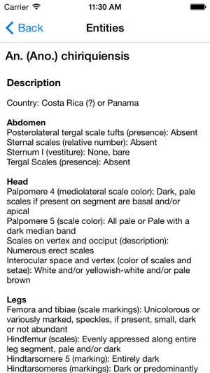 Central American Malaria Vectors(圖4)-速報App