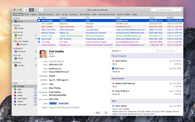 Busycontacts