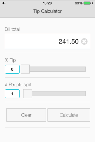 Tip Calculator App for FREE screenshot 4