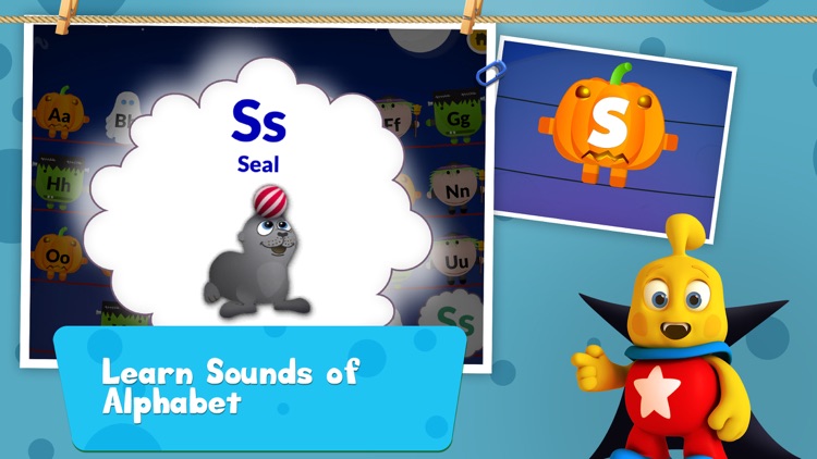 Phonics Pumpkin - Learning app for Kids in Preschool, Kindergarten & First Grade