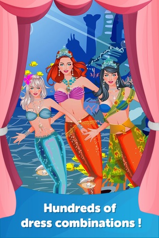 Mermaid Dress Up-Fun Doll Makeover Game screenshot 3