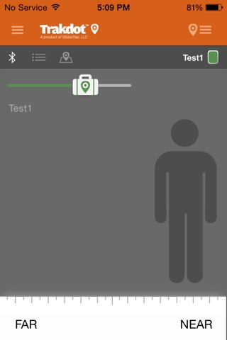 TrakDot Luggage Tracker screenshot 4