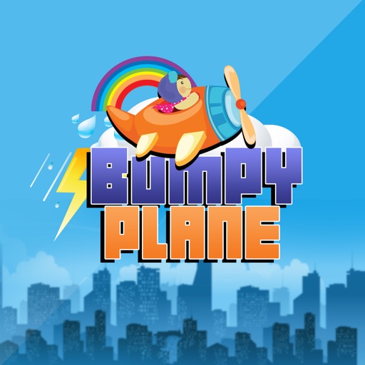 Bumpy Plane. Icon