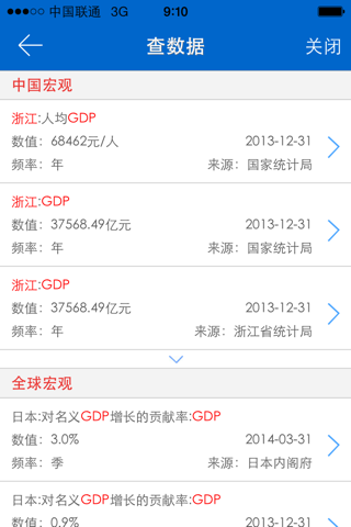 浙江宏观数据 screenshot 3