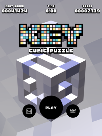 key - 3d cubic puzzle