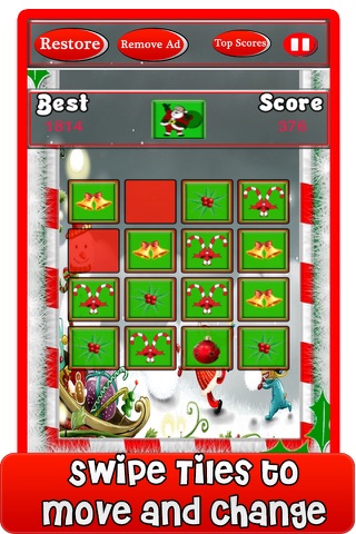 Christmas 2048-Play to Acheive Santa Tiles screenshot 3