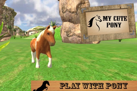 My Cute Pony Horse Simulator Ride : Experience Pony Horse Simulation in Ultimate 3D Mountains screenshot 4