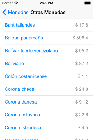 Monedas Chile screenshot 3