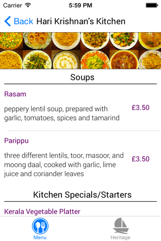 South Indian Restaurants - Bristol screenshot 3