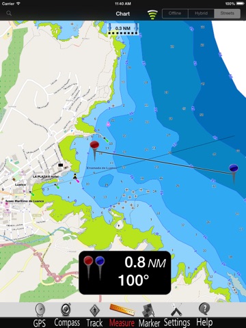 Asturias GPS Nautical Pro screenshot 2