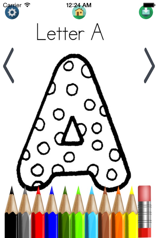 Kids Coloring Pad ABC screenshot 2