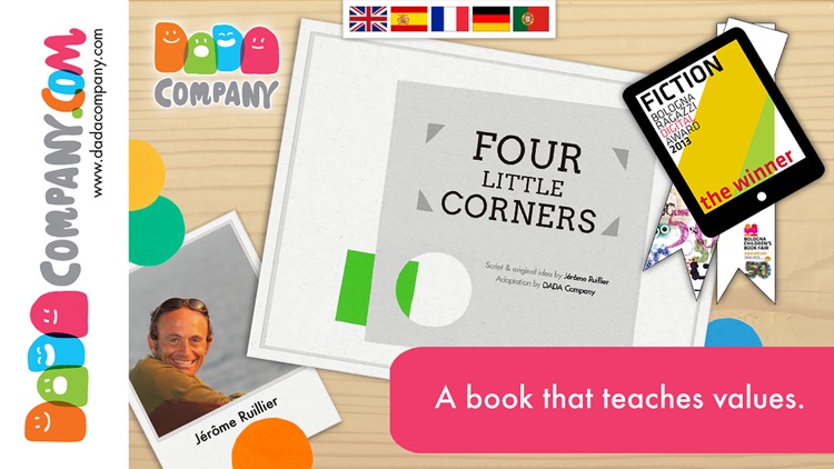 Four little corners - An interactive storybook app about friendship screenshot-0