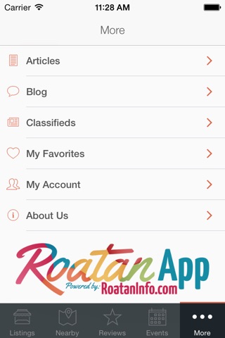 Roatan App screenshot 2