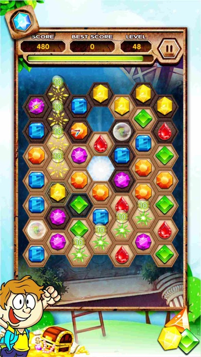 GEM JEWEL QUEST ADVENTURE II - THE BEST EDITION DIAMOND CRUSH PUZZLE ADDICTING GAMES 1.2 IOS GAME GIẢI TRÍ GEM JEWEL QUEST ADVENTURE II - THE BEST EDITION DIAMOND CRUSH PUZZLE ADDICTING GAMES 1.2 IOS