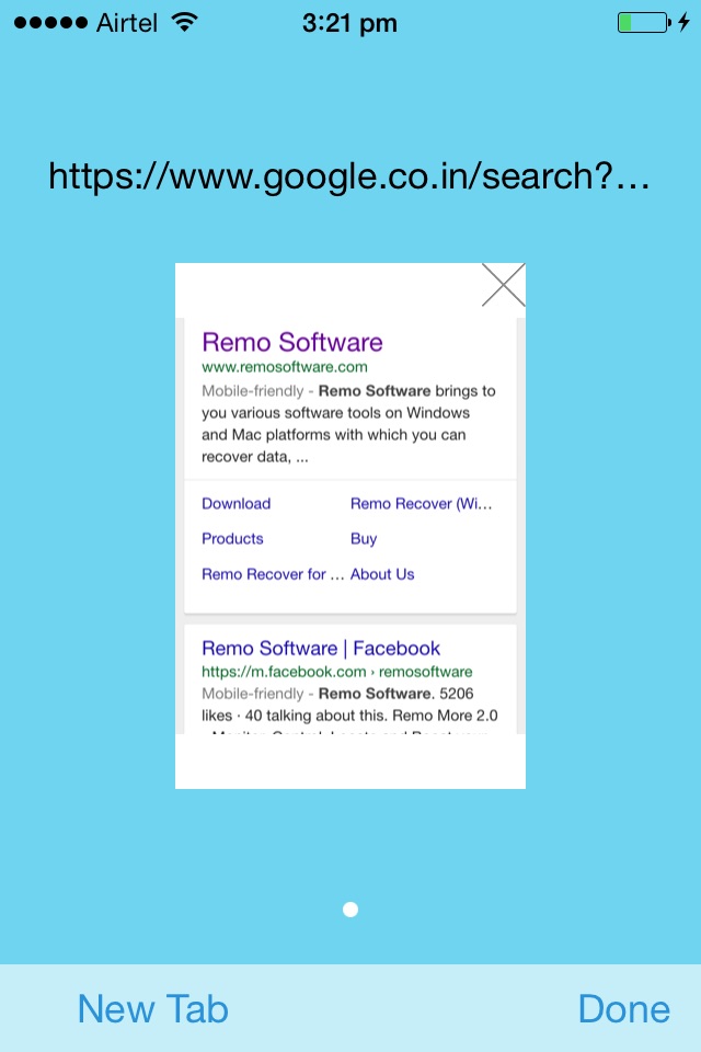Remo MORE Safe Browser screenshot 2