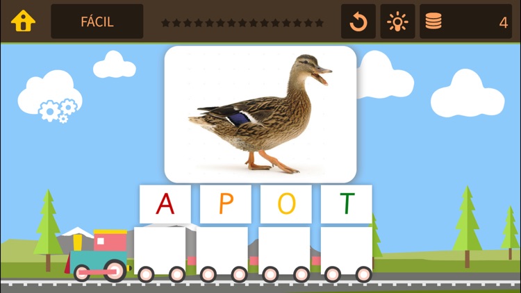 Tren de palabras – Juegos de spelling bee y puzzle busca la palabra para niños screenshot-3